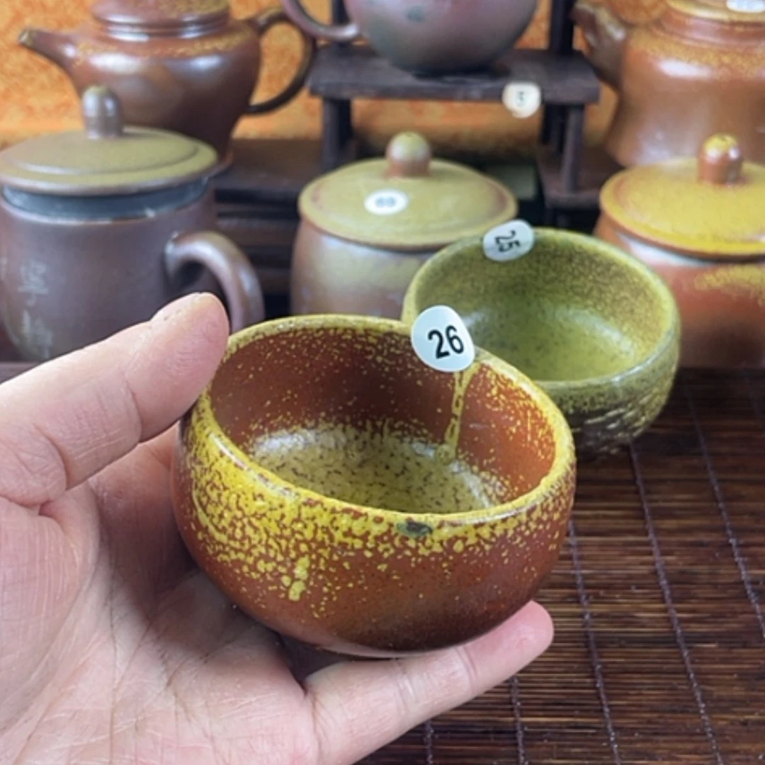 【闪购商品】（****）柴烧主人杯100毫升左右瑕疵处理