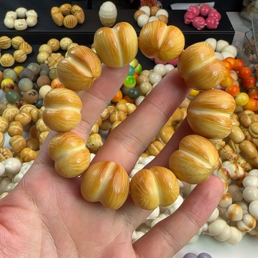 吊坠菩提根/象牙果微瑕疵炭烤拉丝爱心一条