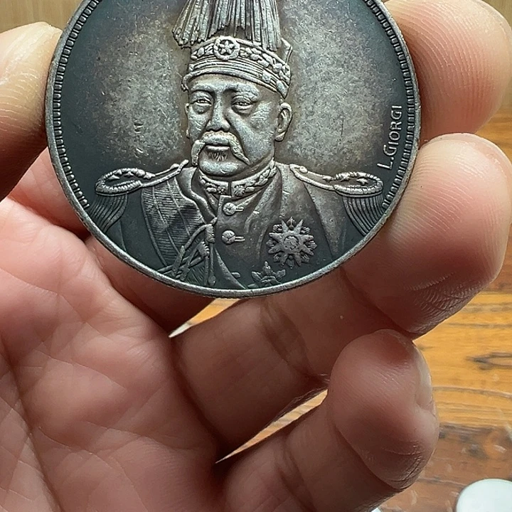 （一家臻藏）可吸翻可吹响龙洋工艺品 精选摆件