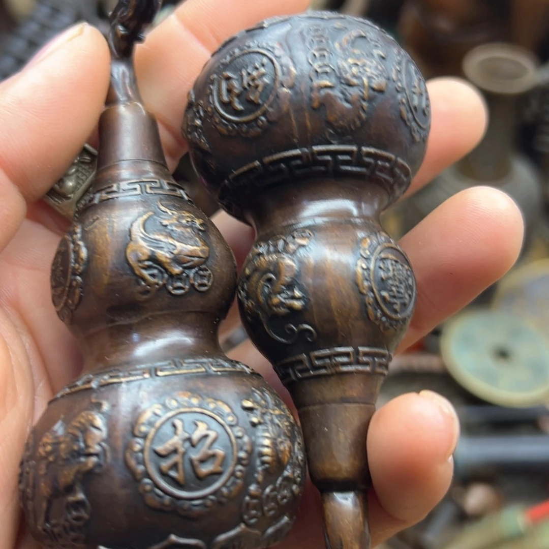 铜摆件欢迎欢迎你