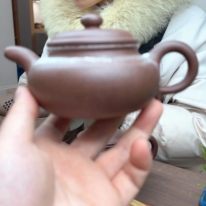 紫砂茶壶酸*6底槽清微瑕仿古