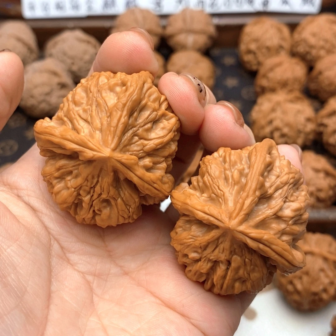 把件文玩核桃43尺全品玉玺丁
