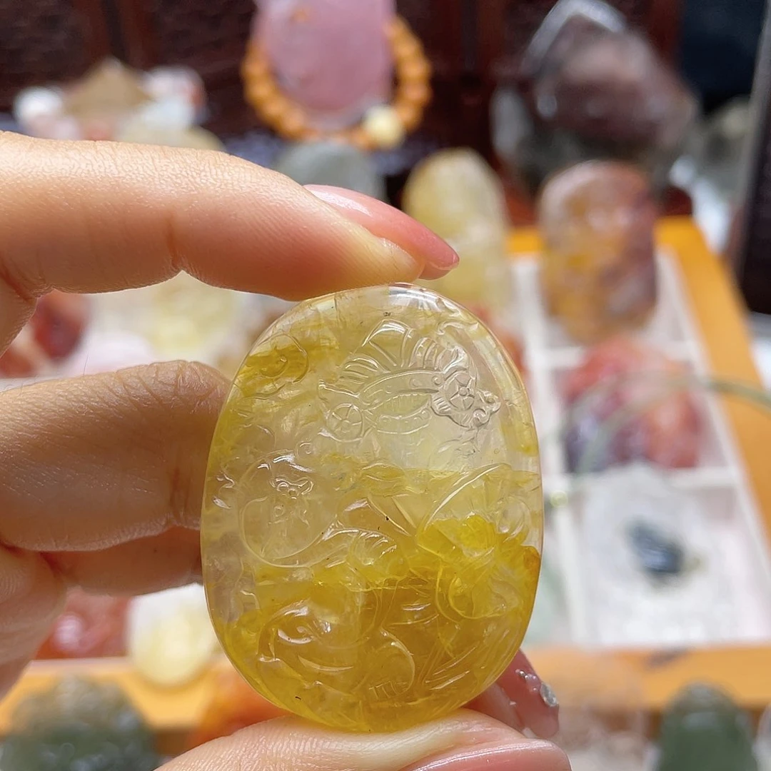 颈饰未镶嵌水晶天然