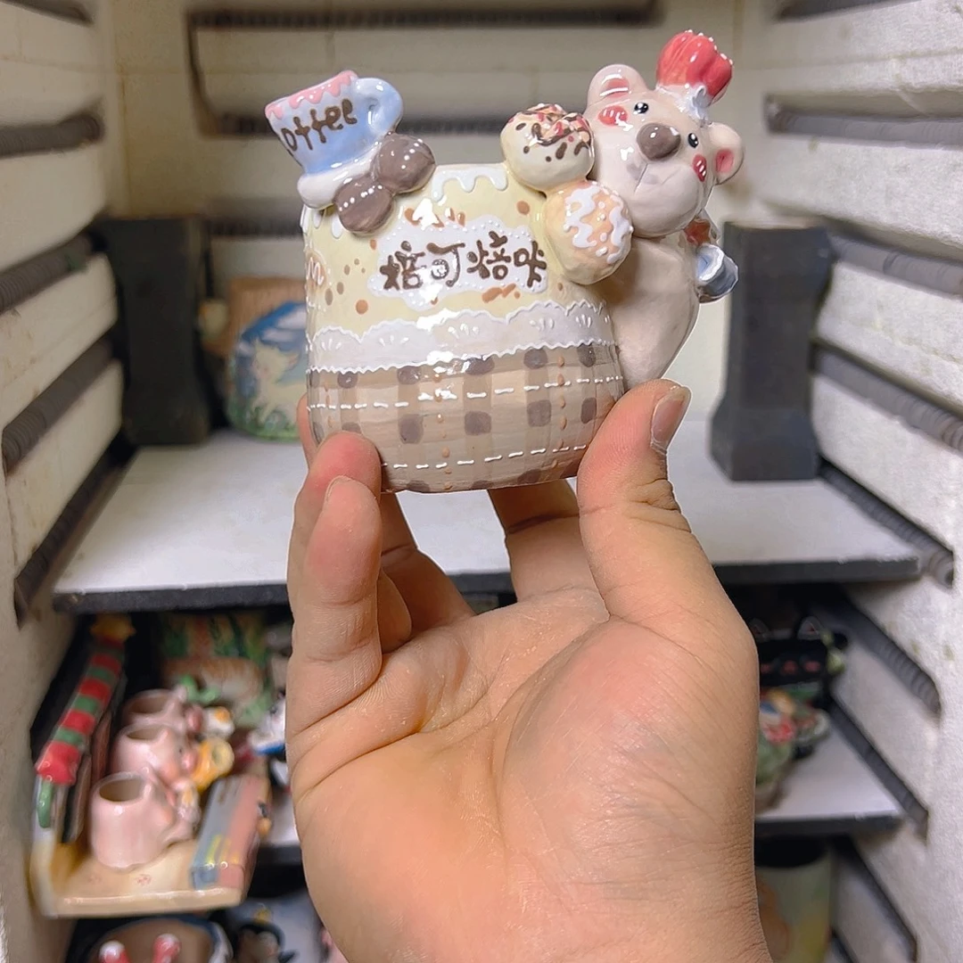 老梧家的手工多肉花盆