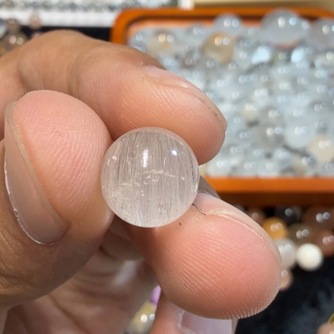 ****星水晶手串未镶嵌打孔定制不退换