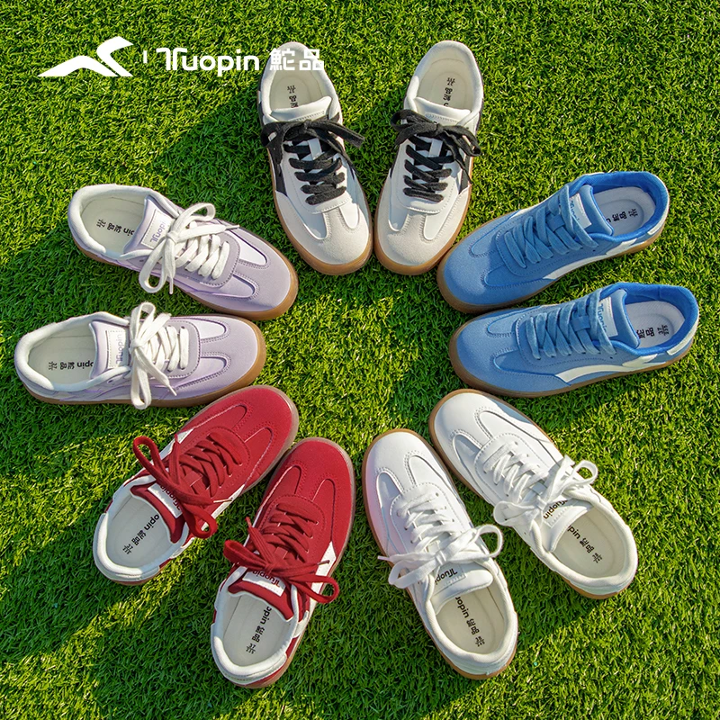 鮀品芭蕾德训鞋女款2025新款夏季爆款百搭休闲鞋子女潮流时尚女鞋