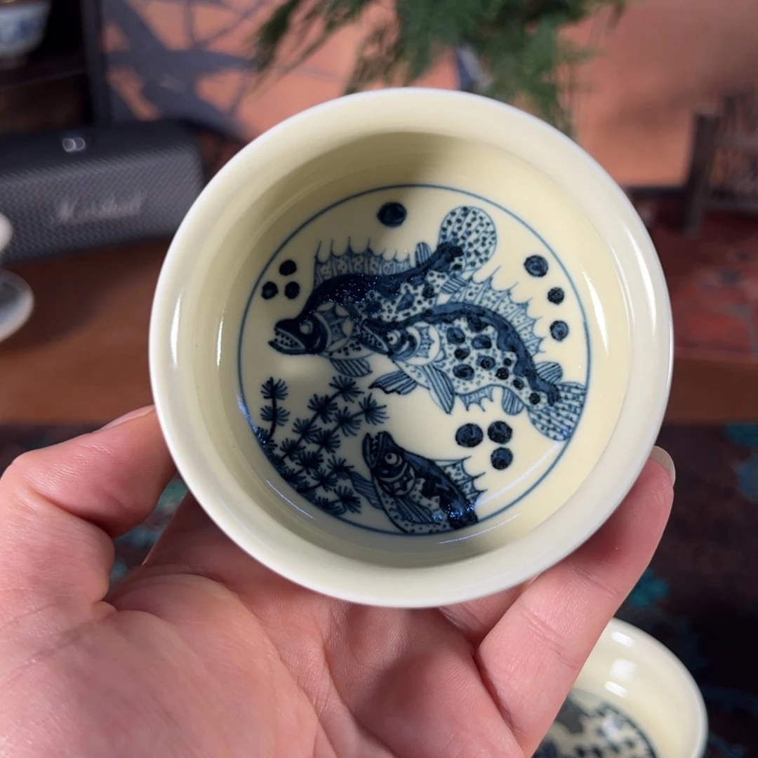 杯景德镇手绘陶瓷