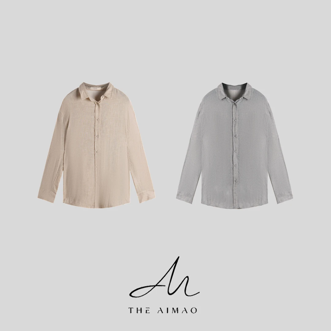 【THE AIMAO】‘100%棉’长袖衬衫XYX81775