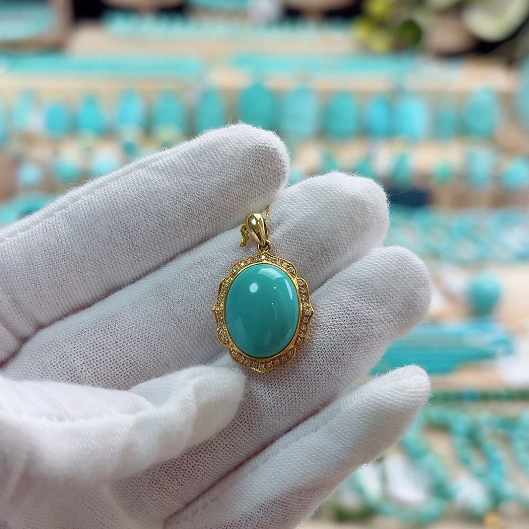 绿松石未镶嵌珠宝奇石