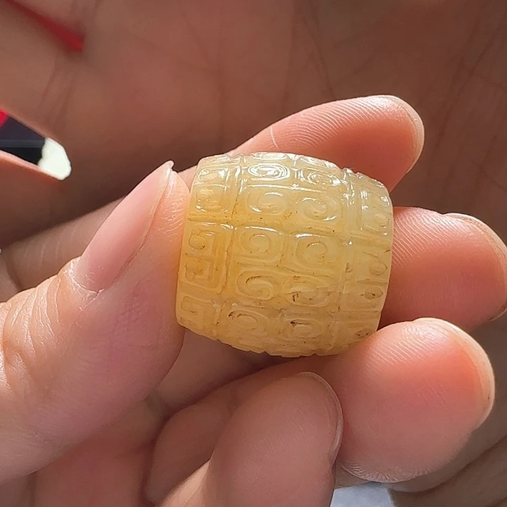 和田玉车挂未镶嵌