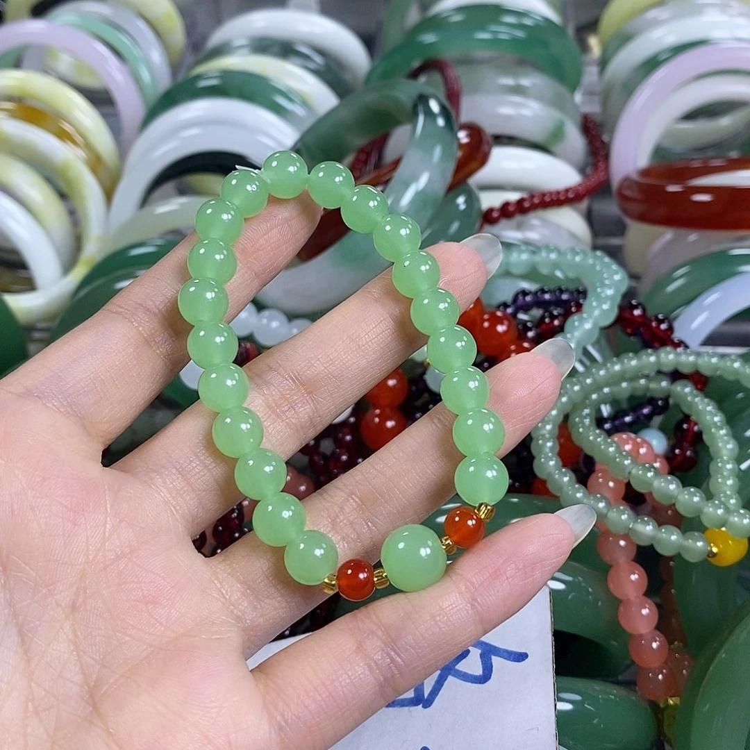 石英质玉手链未镶嵌