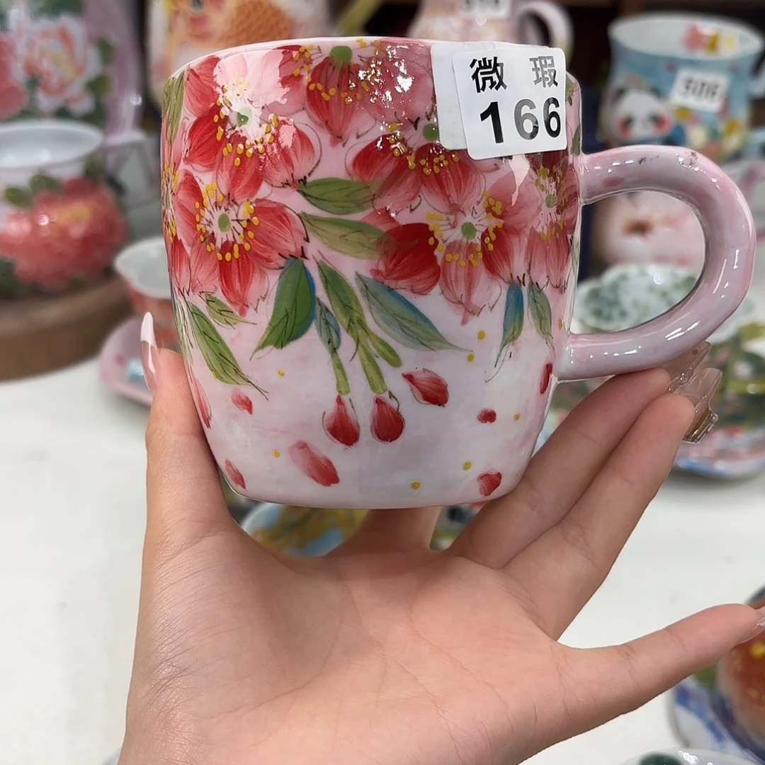 景德镇手绘高温釉下彩陶瓷茶具