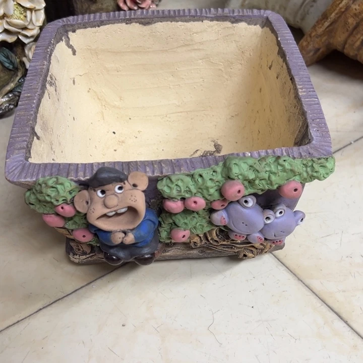 苏***娘嘻哈多肉花盆百搭