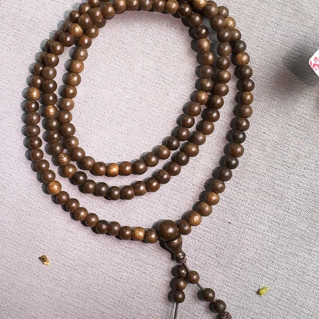 沉香香囊沉香129紫棋圆珠多圈卡06发一