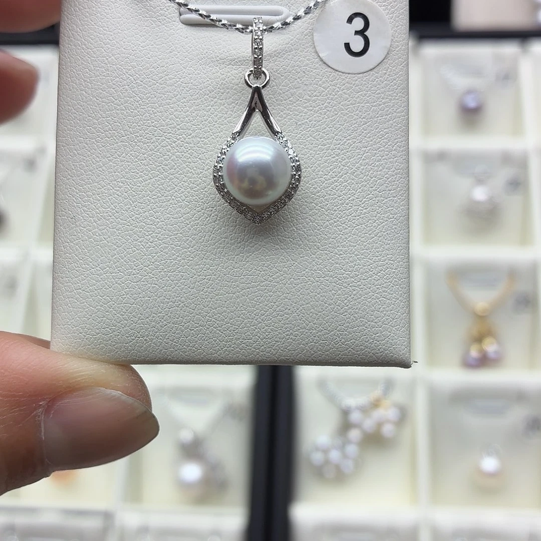 喵***小坠链均925银8➕，海水，吊坠