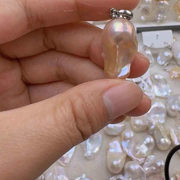 未镶嵌颈饰淡水珍珠