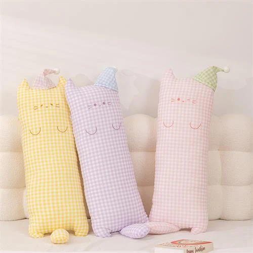 艾斯德卡通猫咪长条抱枕女生睡觉专用夹腿靠枕卧室宿舍抱睡侧睡枕