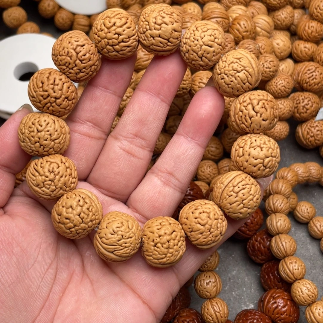 ᑋ***ᵒ桃核手串虎皮肌肉闪45