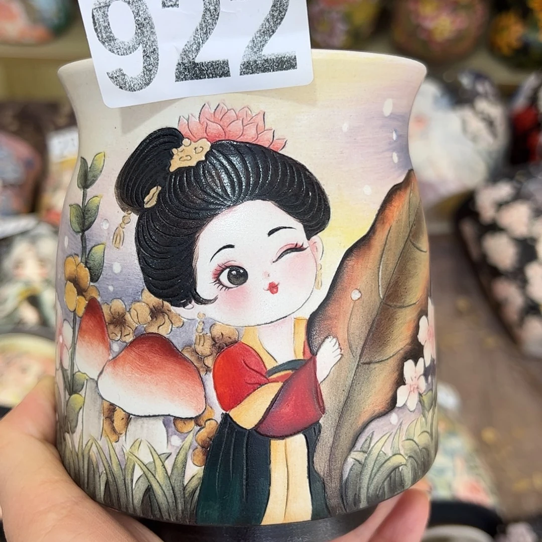 景德镇炫彩手绘口10