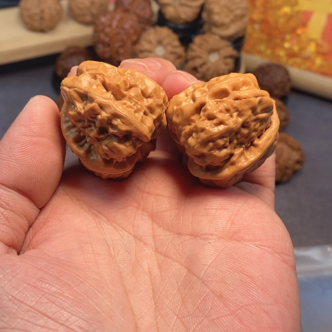 把件文玩核桃装13必备系列35尺怀柔蛤蟆头H351