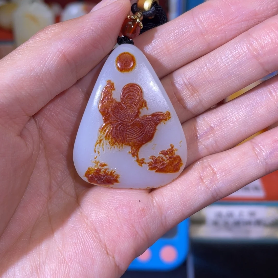 不***。和田玉未镶嵌挂件