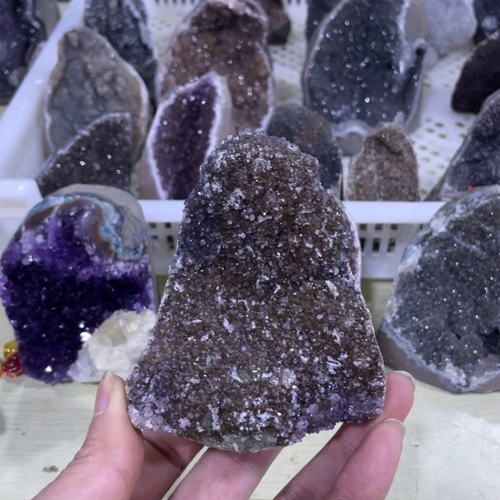 紫晶水晶软糖未镶嵌