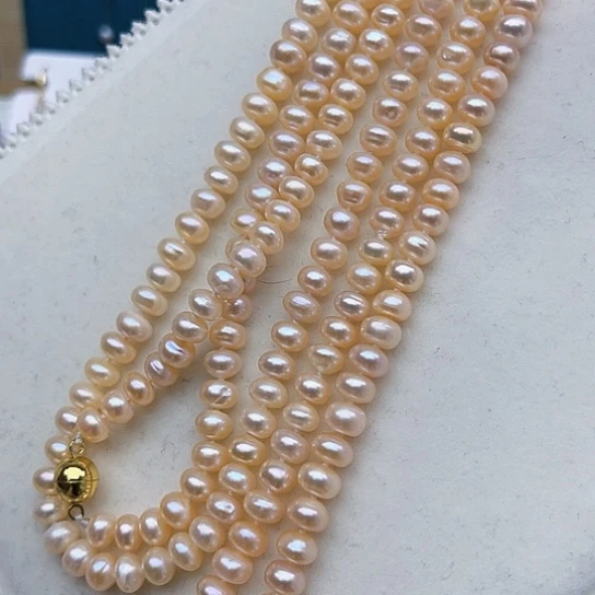 淡水珍珠毛衣链未镶嵌