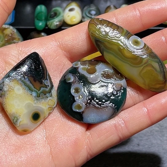 【闪购商品】玛瑙珠宝奇石未镶嵌冰***9