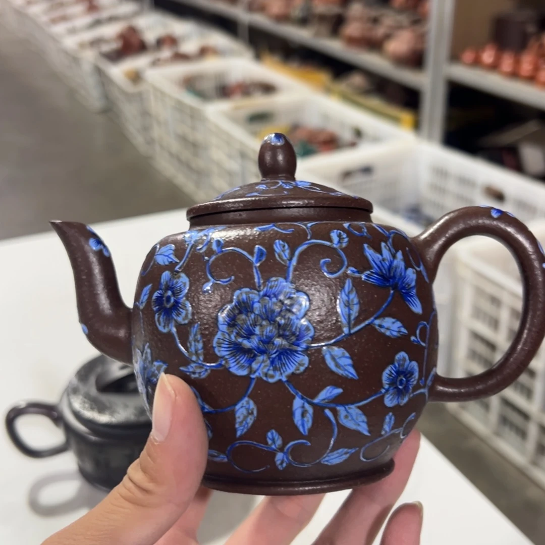 S***e紫砂茶壶老厂紫砂壶一件！