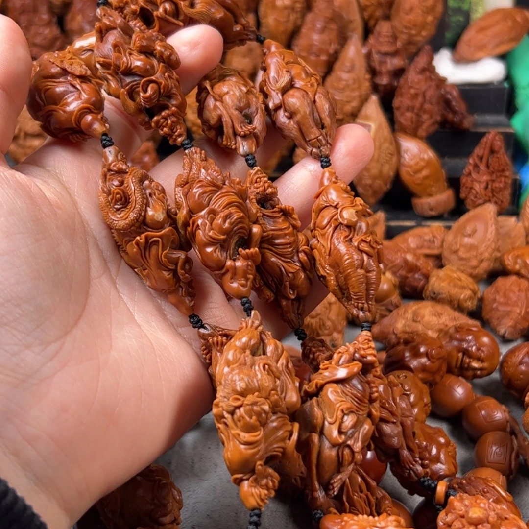 2***1橄榄核手串/手链核雕