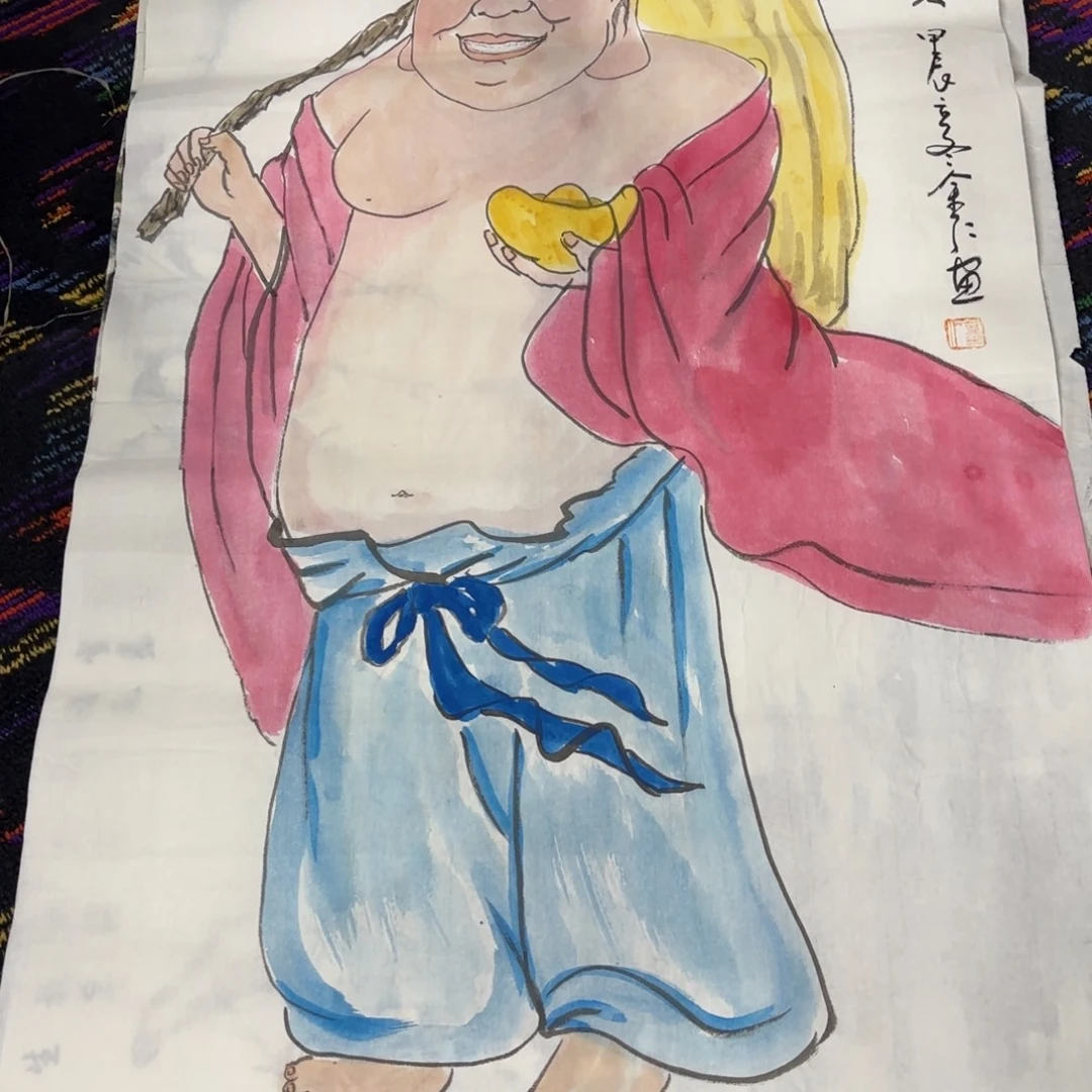 国画张芳华老师作品刘