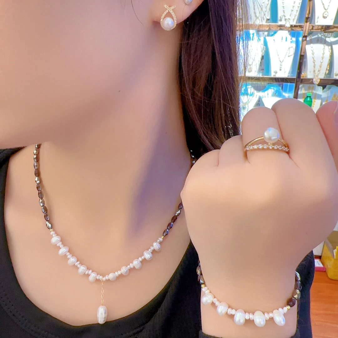 铜合金项链 32新款个性项链耳环戒指手链