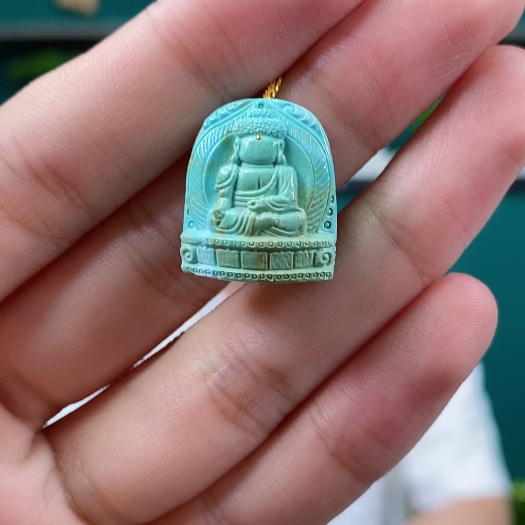 未镶嵌绿松石珠宝奇石