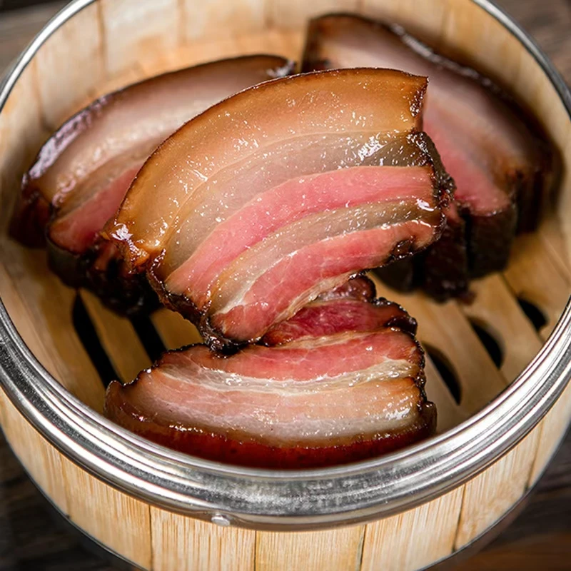 【正宗】四川特产柴火土猪五花肉农家自制