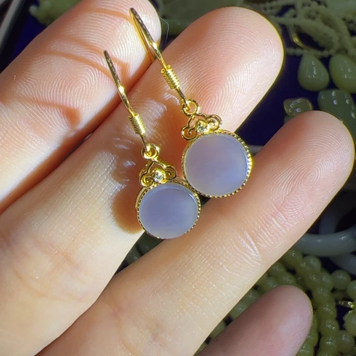 和田玉银S925镶嵌颈饰