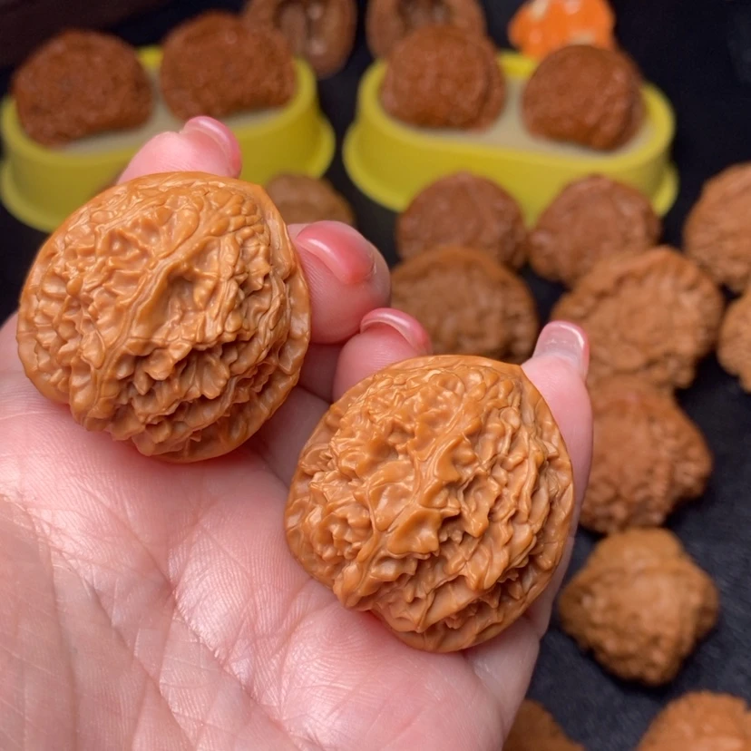 【闪购商品】把件文玩核桃813号蚂蚁纹34