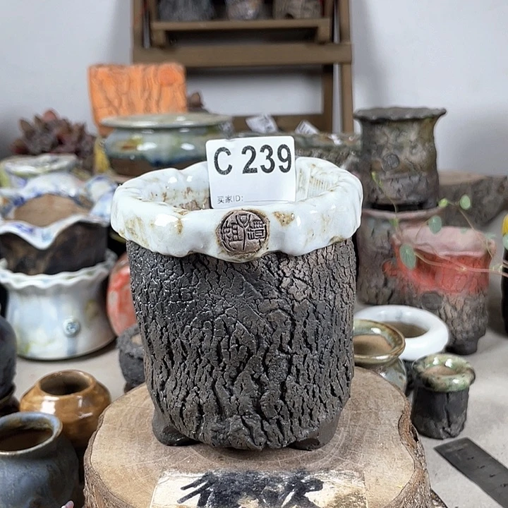 紫砂花盆陶瓷花盆 开播福利