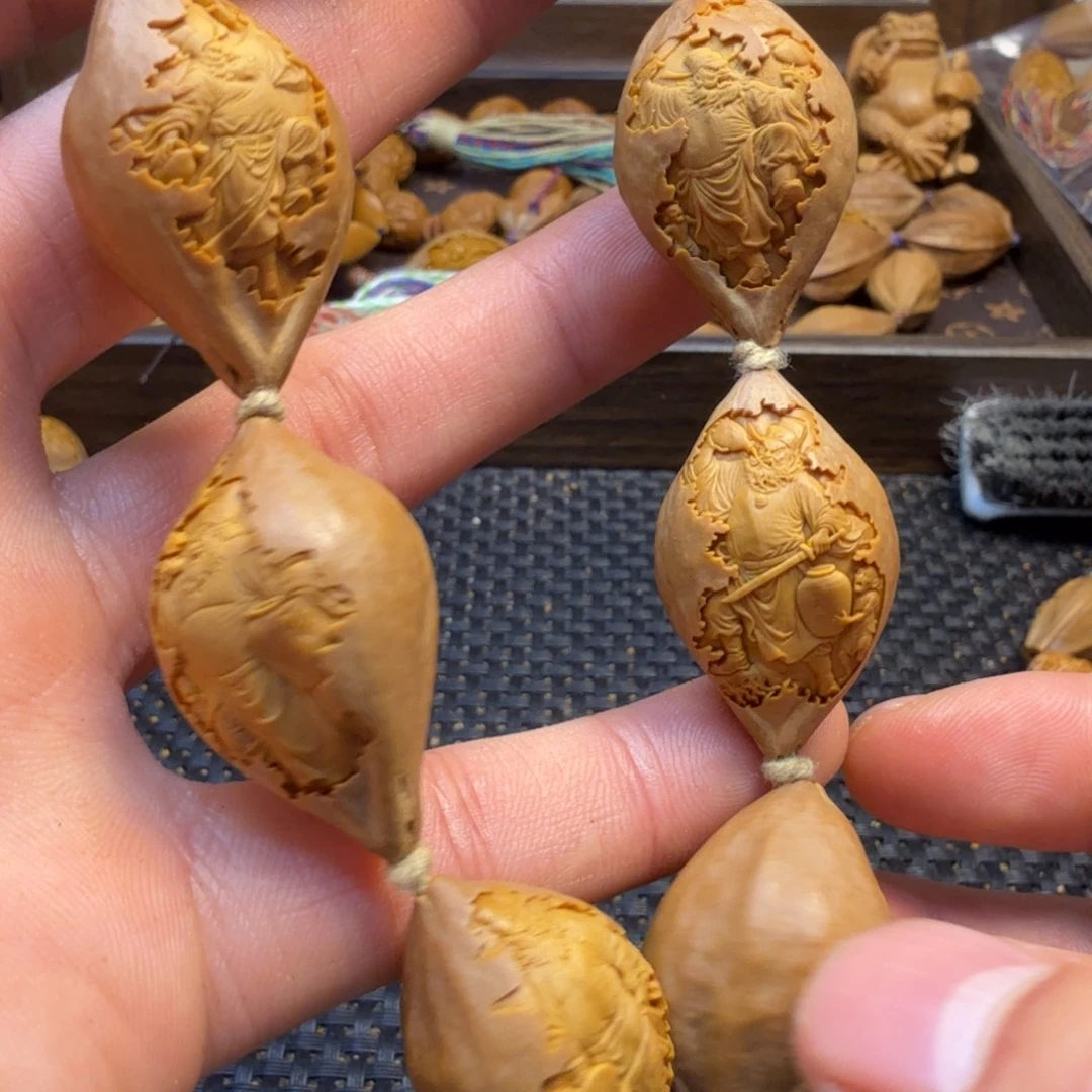 橄榄核手串/手链钟馗八式