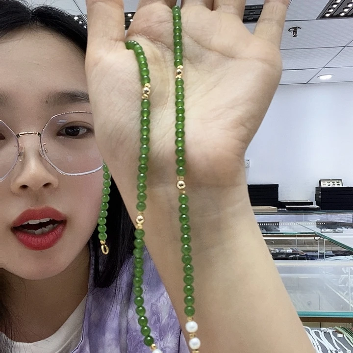 和田玉（碧玉）未镶嵌颈饰