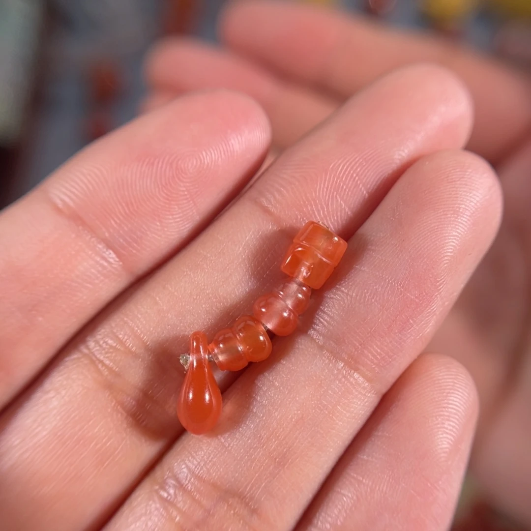 南红玛瑙南红配饰。不退不换未镶嵌