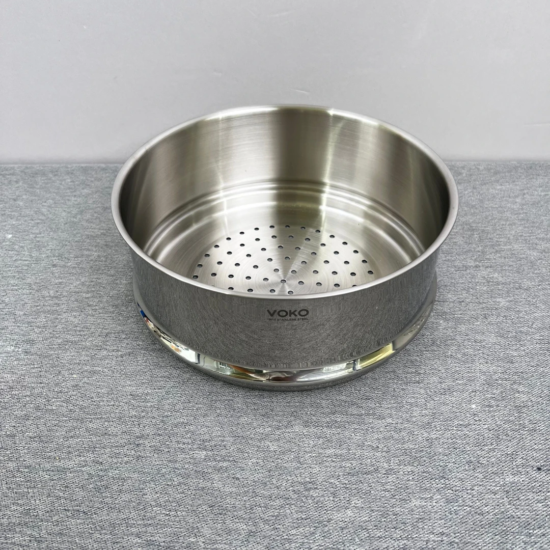 ZT203 VOKO304不锈钢蒸屉 20*8.5CM重约355G家用沥水篦子
