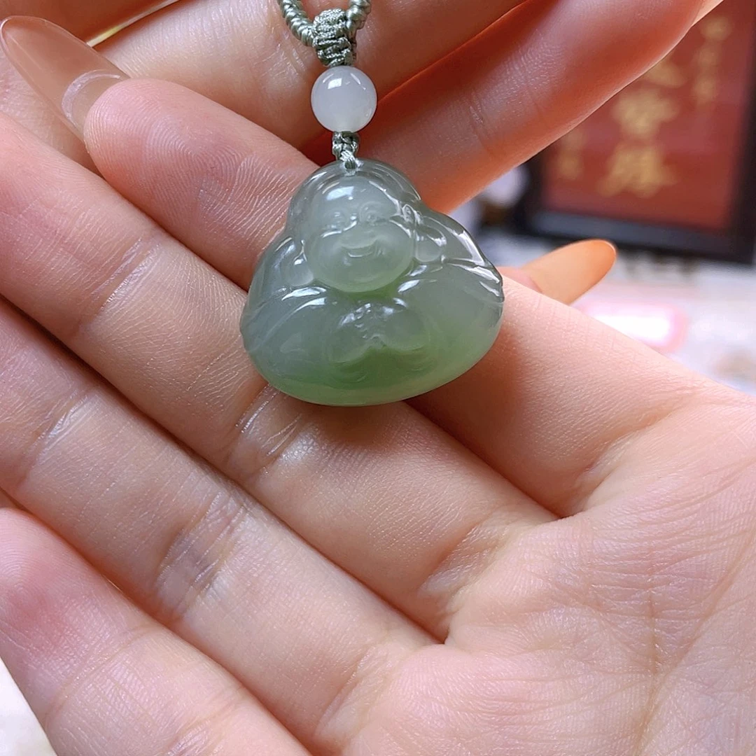 遇***佳和田玉未镶嵌吊坠(赠链)