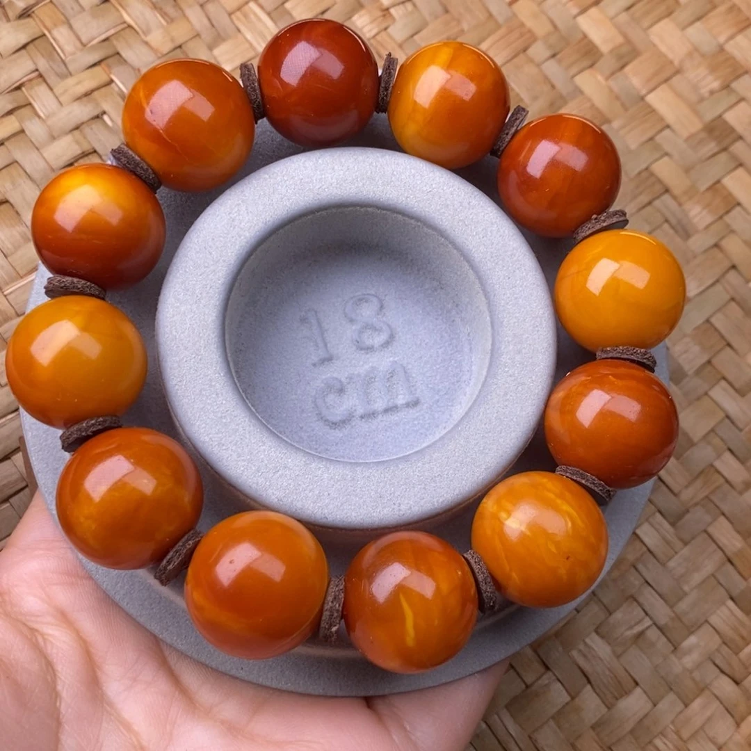 蜜蜡裸石未镶嵌蜜蜡