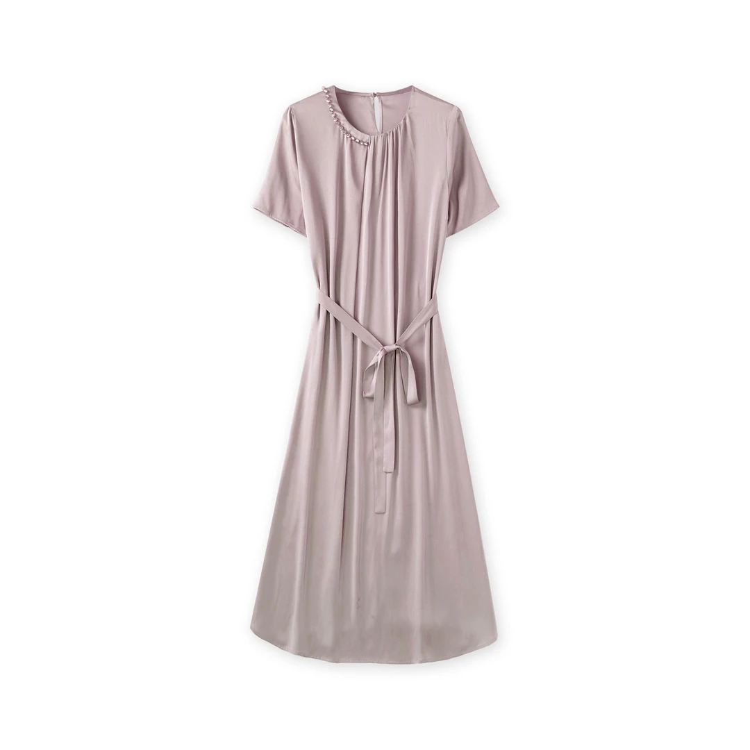 新款桑蚕丝连衣裙CLY-BL2565