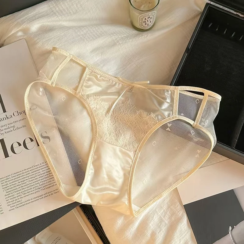 精致轻奢薄款蕾丝透气爆款舒适女孩内裤女亲肤舒适女士内裤Y-3391
