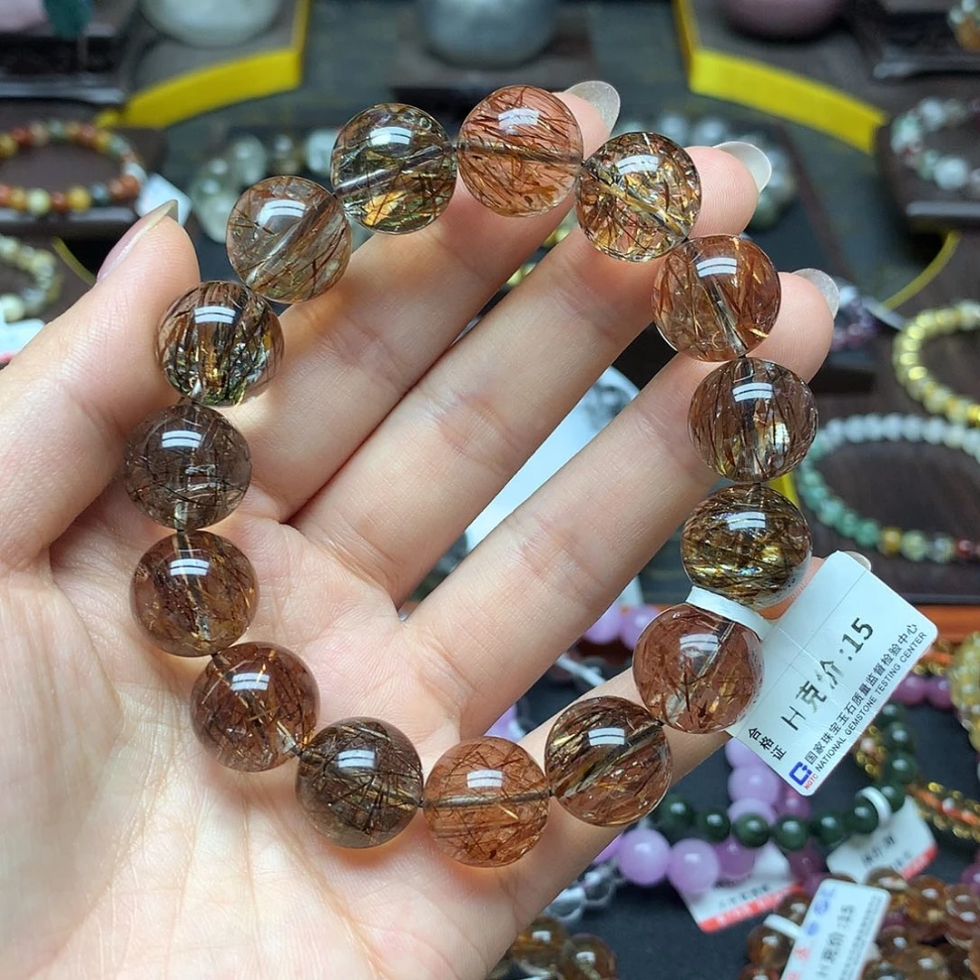 未镶嵌水晶手链手链