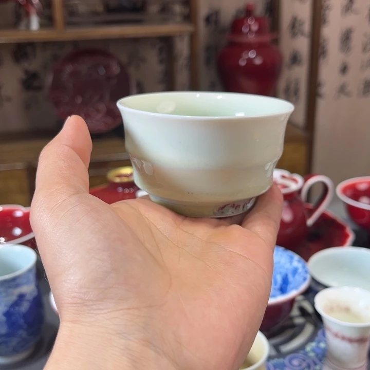 景德镇陶瓷品茗杯