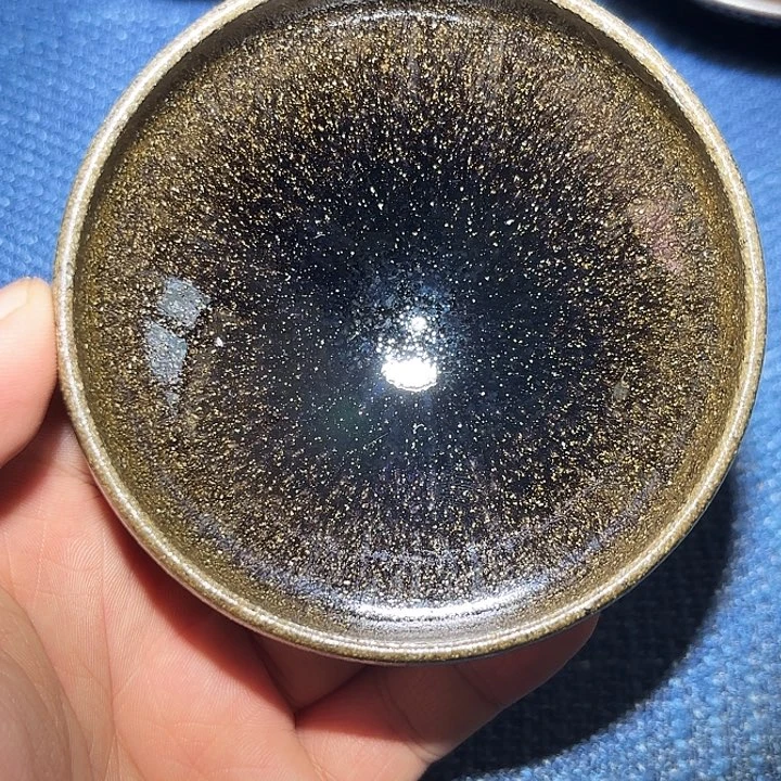 茶盏柴烧高端主人杯建盏