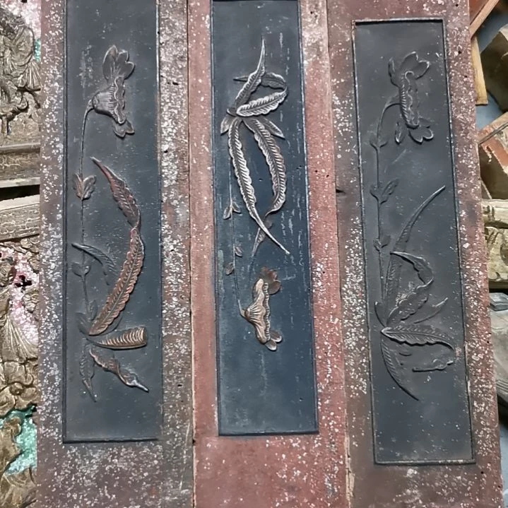 木风*老木雕花版三片