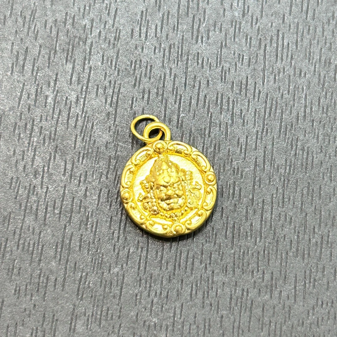 【销冠专享】足金999黄金黄财神配件HJD955克重多退少补